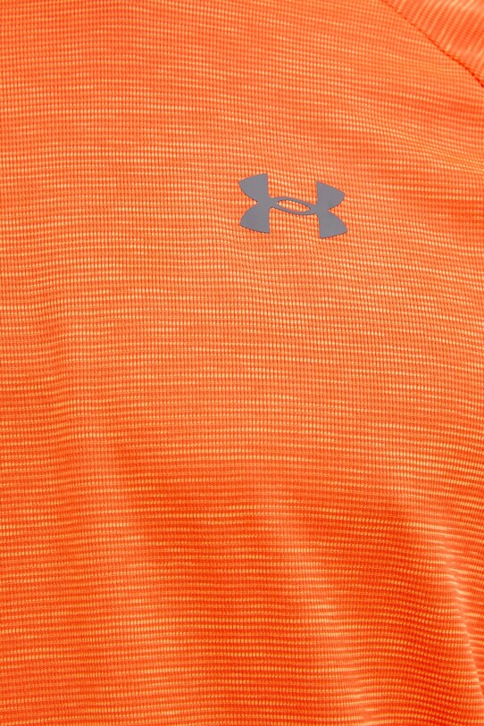Under Armour t-shirt treningowy Tech Textured 1382796 pomarańczowy