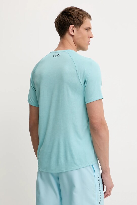 Îmbrăcăminte Under Armour tricou de antrenament Tech Textured 1382796 turcoaz