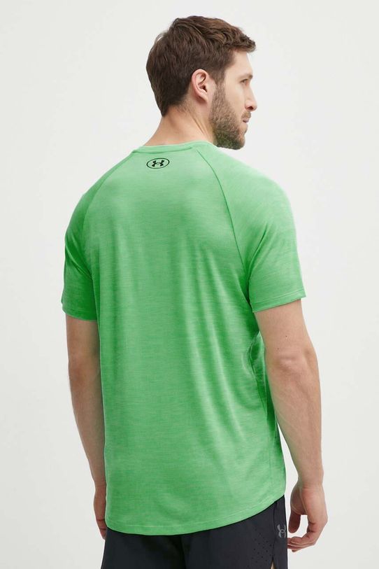 Odjeća Majica kratkih rukava za trening Under Armour Tech Textured 1382796 zelena