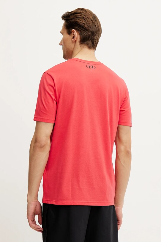 Ρούχα Μπλουζάκι προπόνησης Under Armour Project Rock 1383191 κόκκινο