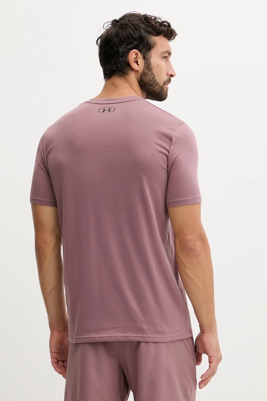 Odzież Under Armour t-shirt treningowy Project Rock 1383191 różowy