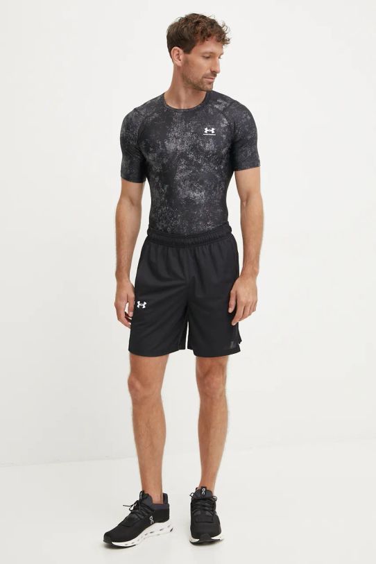 Under Armour t-shirt treningowy HG IsoChill 1383774 czarny AW24