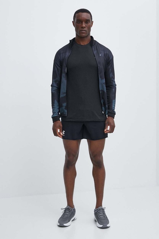 Tréninkové tričko New Balance Knit MT41080BK černá SS24