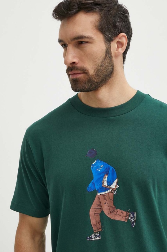 New Balance tricou din bumbac verde MT41579NWG