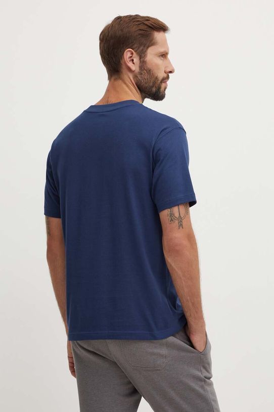 Odzież New Balance t-shirt bawełniany Small Logo MT41509NNY granatowy
