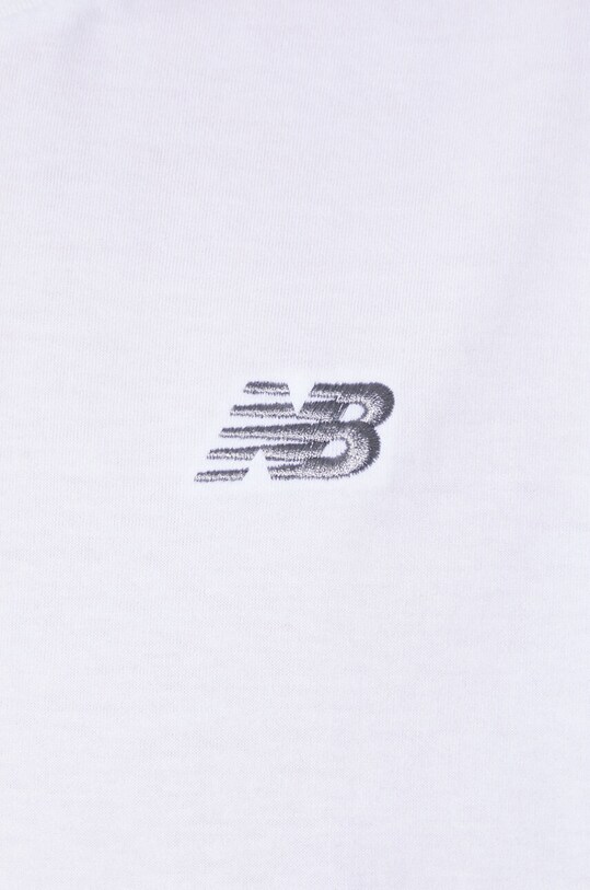 Памучна тениска New Balance Small Logo MT41509WT