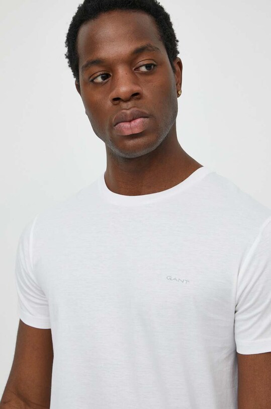Gant tricou din bumbac alb 2013035