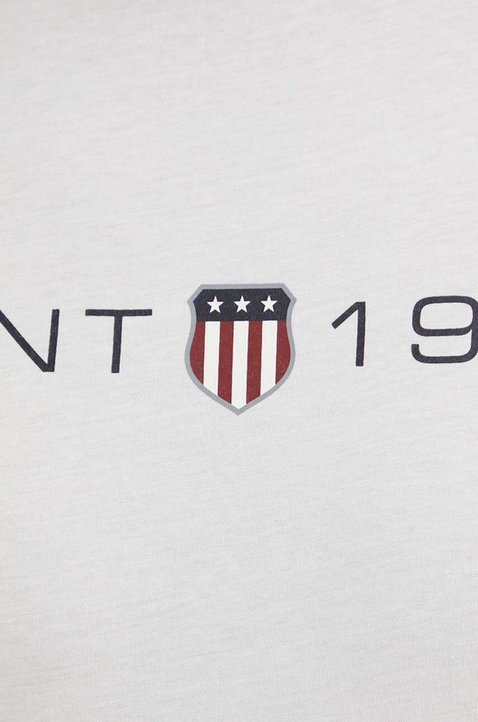 Gant t-shirt bawełniany 2003242 beżowy