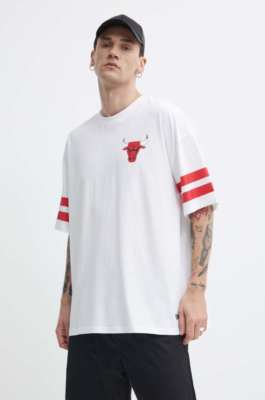 New Era tricou din bumbac 60435444 alb SS24