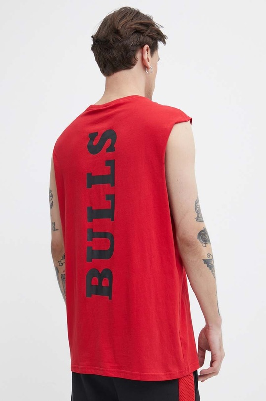 Îmbrăcăminte New Era tricou din bumbac 60435483 rosu