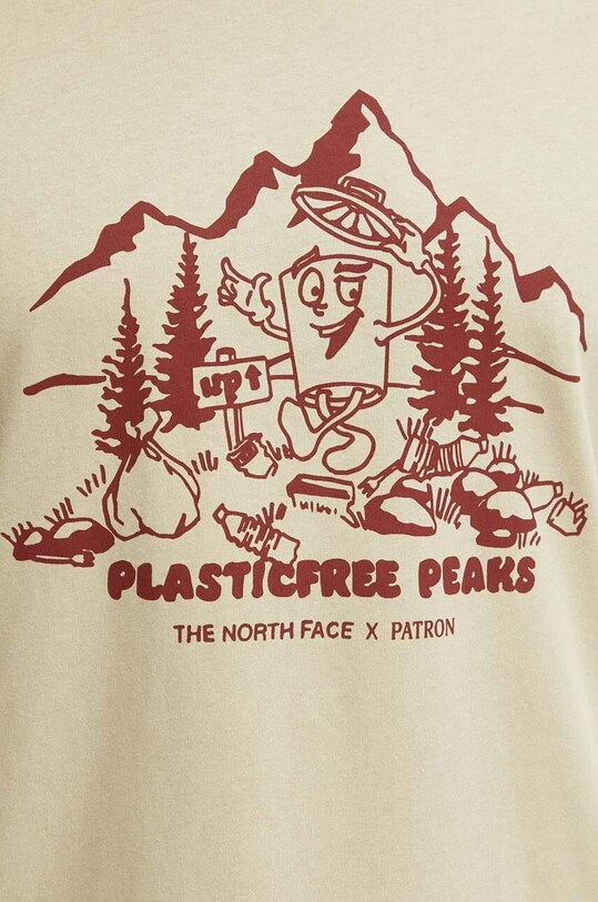 Tričko The North Face béžová NF0A87DX3X41