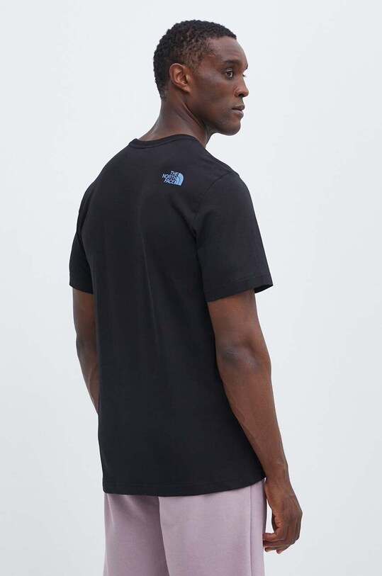 Oblečenie Bavlnené tričko The North Face NF0A87NTJK31 čierna