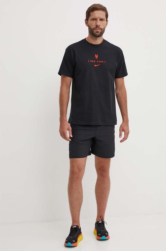 Bavlněné tričko Nike New York Mets 01AY.00A.NME.JNS černá SS24