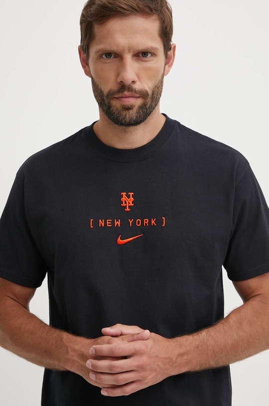 Bavlněné tričko Nike New York Mets černá 01AY.00A.NME.JNS