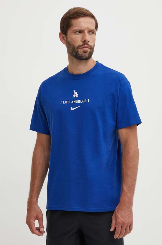 Îmbrăcăminte Nike tricou din bumbac Los Angeles Dodgers 01AY.4EW.LD.JNS albastru