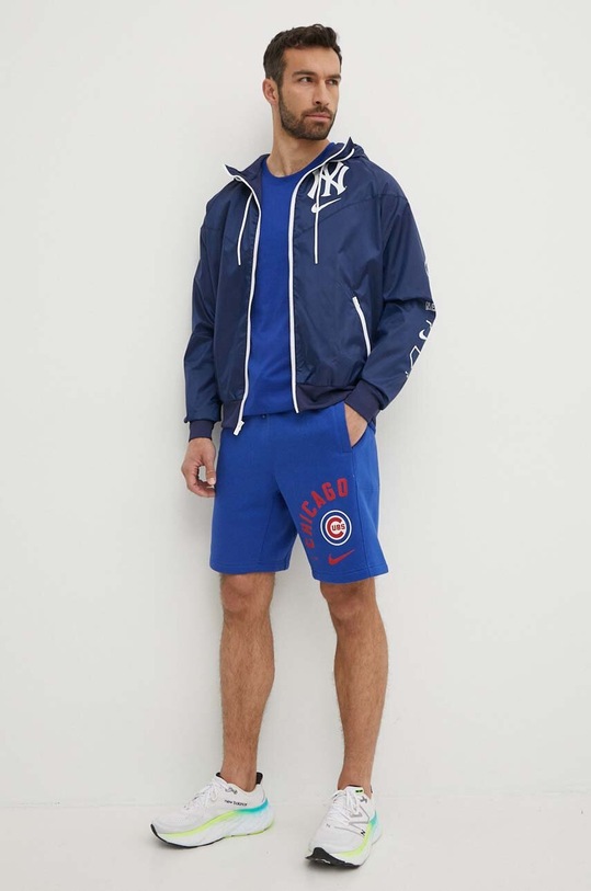 Nike tricou de antrenament Chicago Cubs 01B3.4EW.EJ.QLD albastru SS24