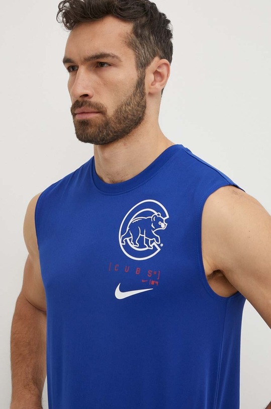 Nike tricou de antrenament Chicago Cubs albastru 01B3.4EW.EJ.QLD
