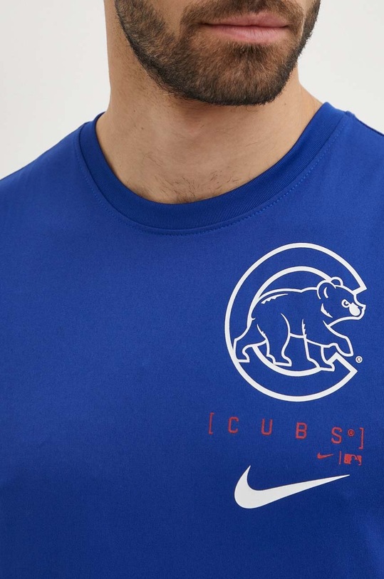 Nike tricou de antrenament Chicago Cubs 01B3.4EW.EJ.QLD albastru