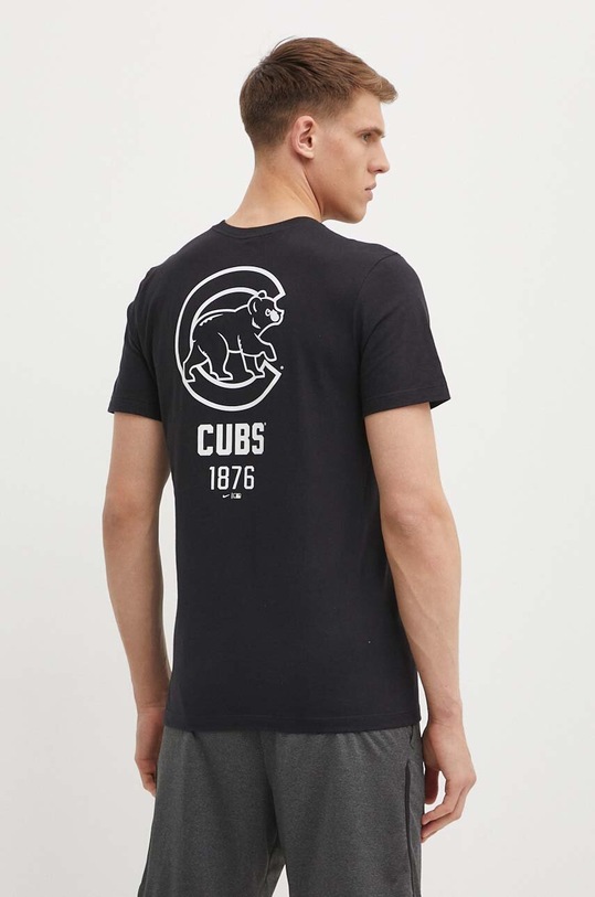 Nike tricou din bumbac Chicago Cubs negru N199.00A.EJ.LVQ