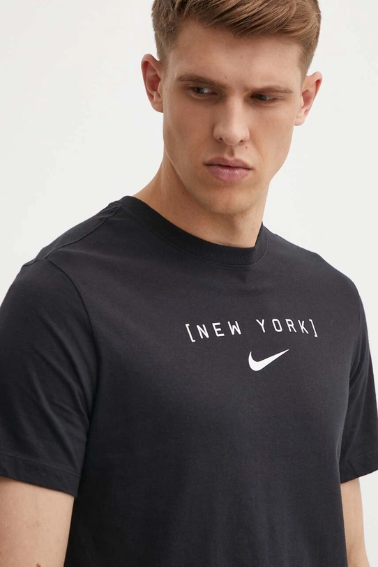 Nike tricou din bumbac New York Yankees N199.00A.NK.LVQ negru