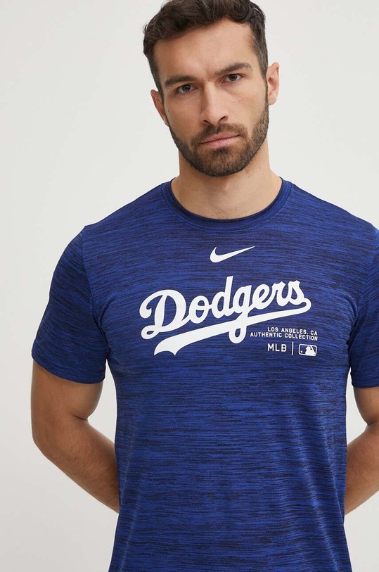 Nike tricou Los Angeles Dodgers albastru NKM5.47X.LD.J37
