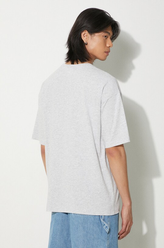 Clothing Champion cotton t-shirt 219998 gray