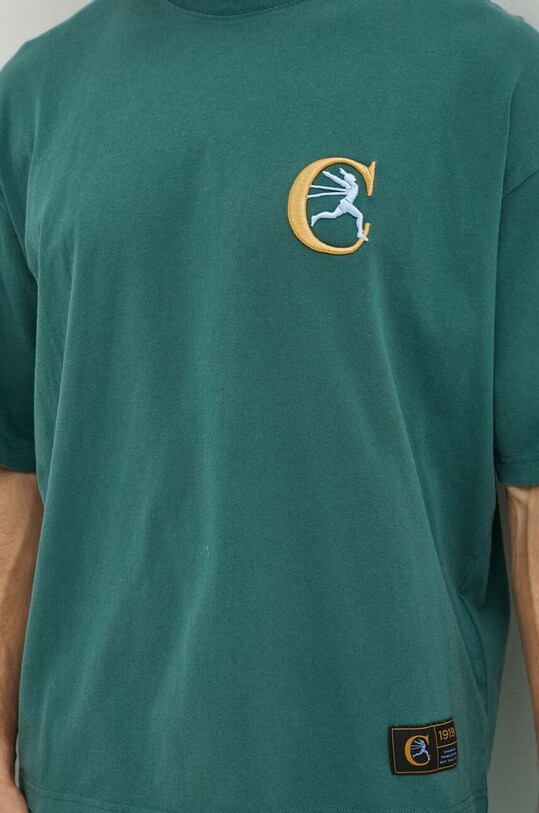 Champion t-shirt bawełniany 219999 zielony