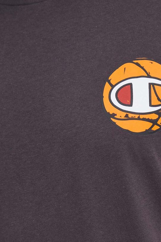 Champion t-shirt bawełniany 219788 szary