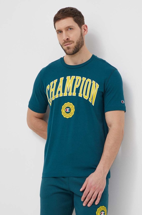 Champion tricou din bumbac verde 219852