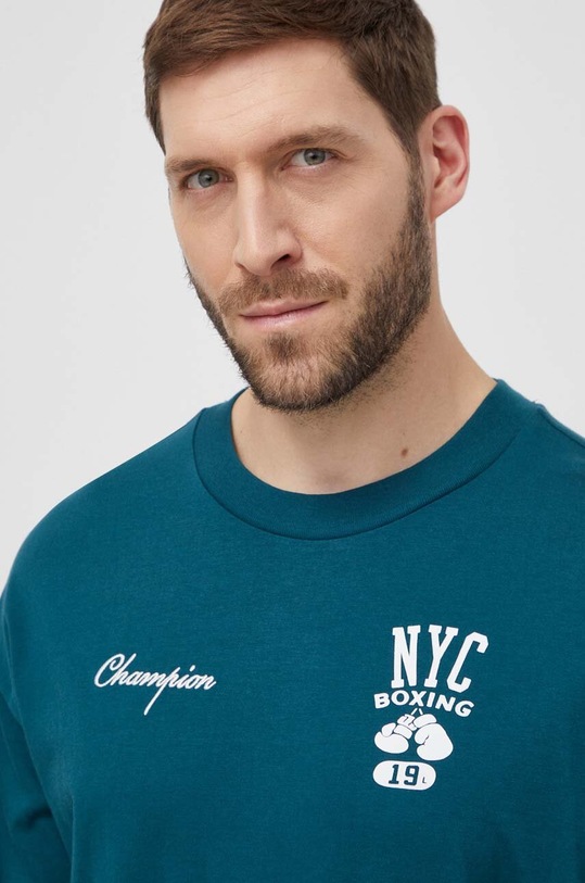 Champion pamut póló zöld 219855