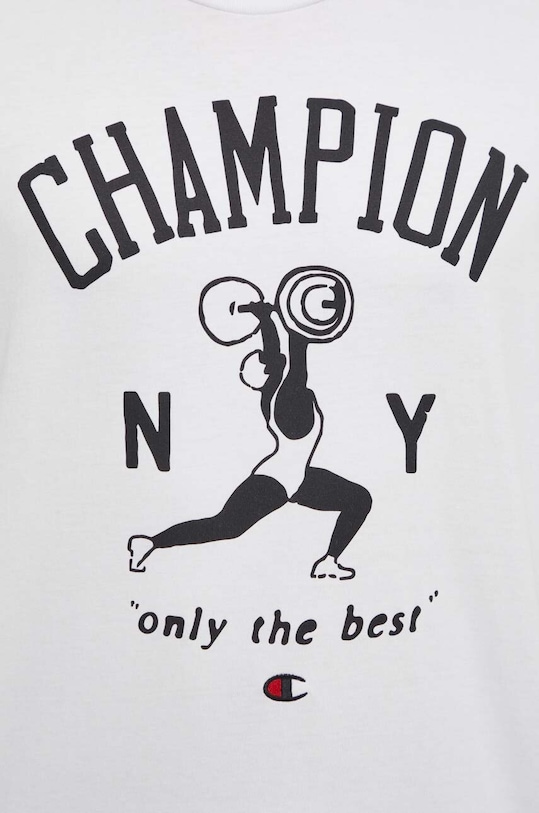 Champion tricou din bumbac 219856 alb