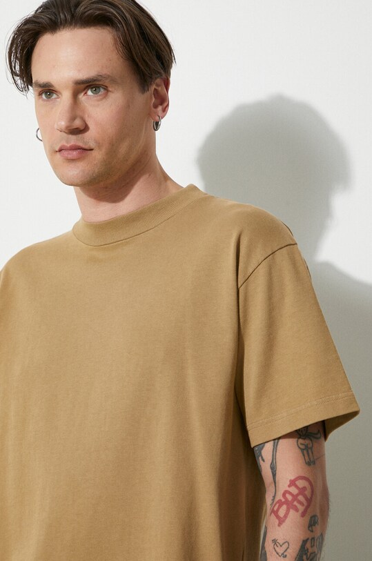 Бавовняна футболка 424 Alias T-Shirt FF4SMH01AP.JE341.706 бежевий