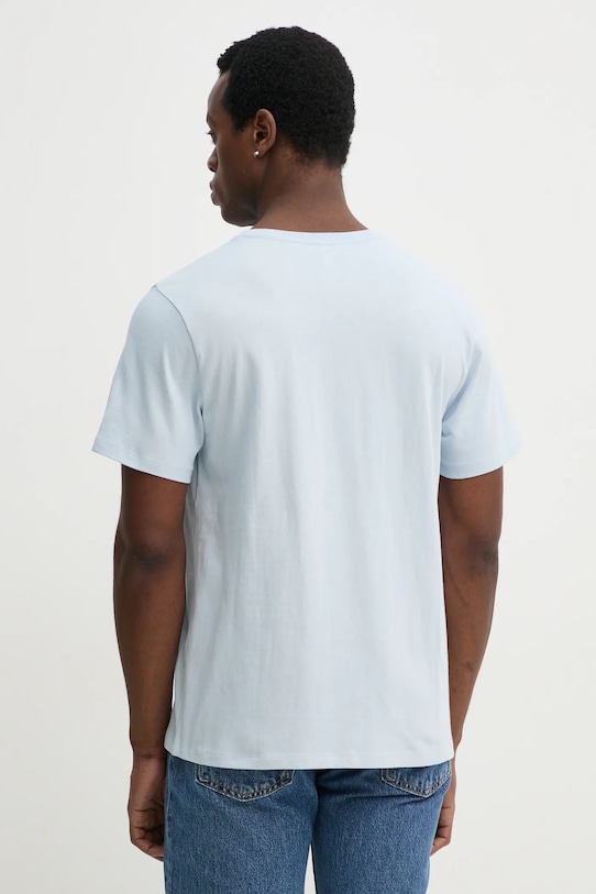 Odzież Levi's t-shirt bawełniany 85641 niebieski