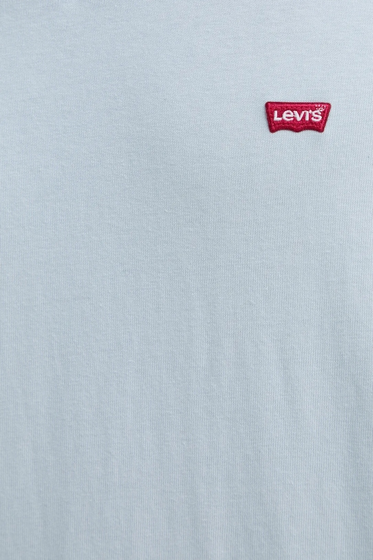 Levi's t-shirt bawełniany 85641 niebieski