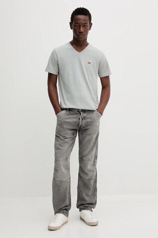 Levi's tricou din bumbac 85641 turcoaz SS25