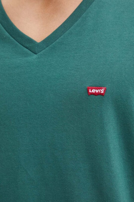 Levi's t-shirt bawełniany 85641 zielony