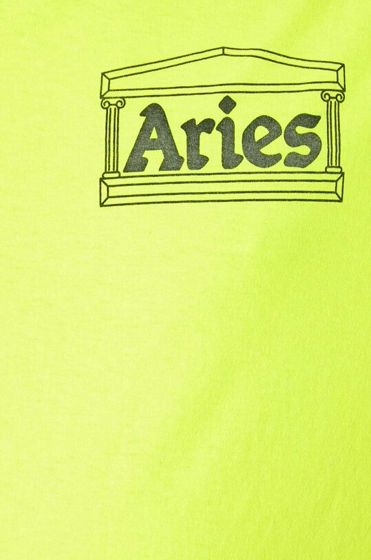 Хлопковая футболка Aries Fluoro Temple SS Tee SUAR60000X