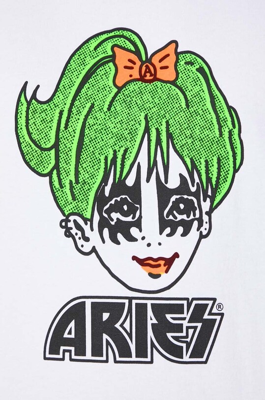 Bavlněné tričko Aries Kiss SS Tee SUAR60005X