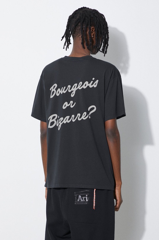 Clothing Aries cotton t-shirt Aged Statue SS Tee SUAR60015X black