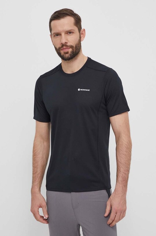 Montane t-shirt sportowy Dart Lite regular czarny MDITS15