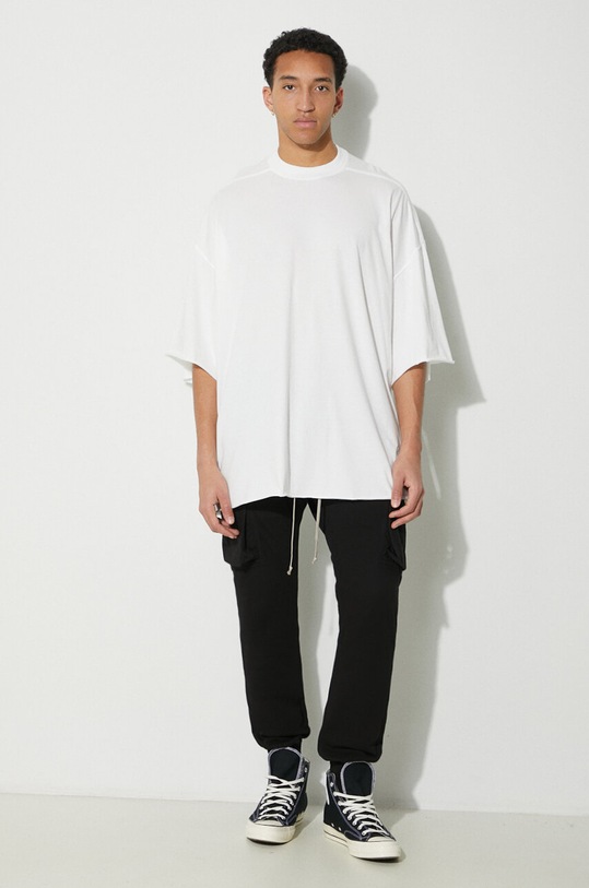 Rick Owens cotton t-shirt Tommy T-Shirt DU01D1259.RN.11 white SS24