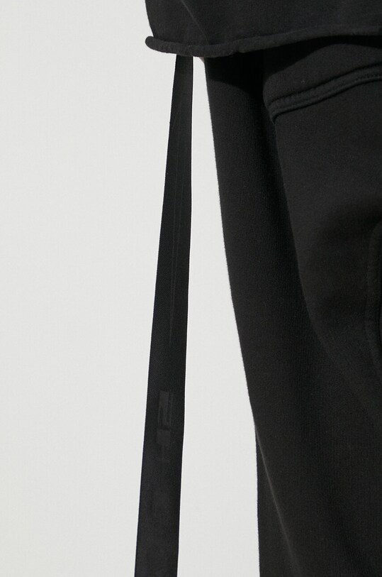 Хлопковая футболка Rick Owens Jumbo T-Shirt DU01D1274.RIG.09 чёрный