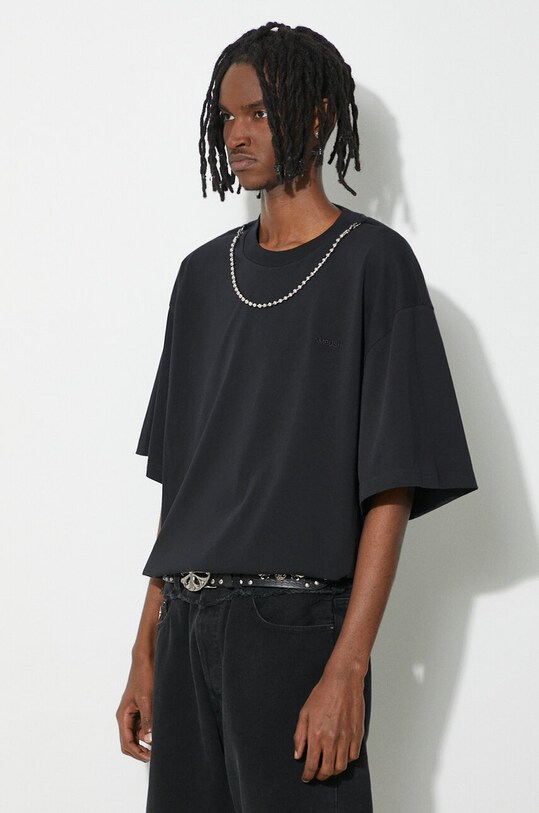 Памучна тениска AMBUSH Ballchain черен BMAA001S24JER0011010