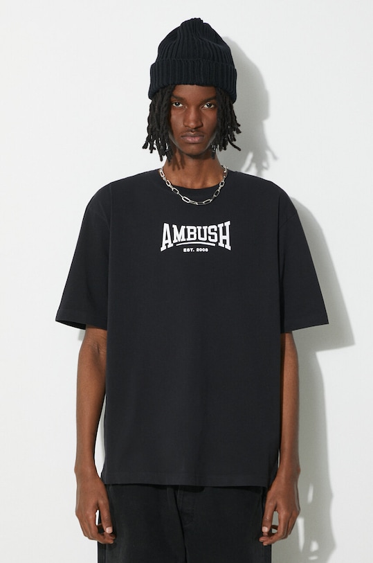 Памучна тениска AMBUSH Graphic черен BMAA006S24JER0011001