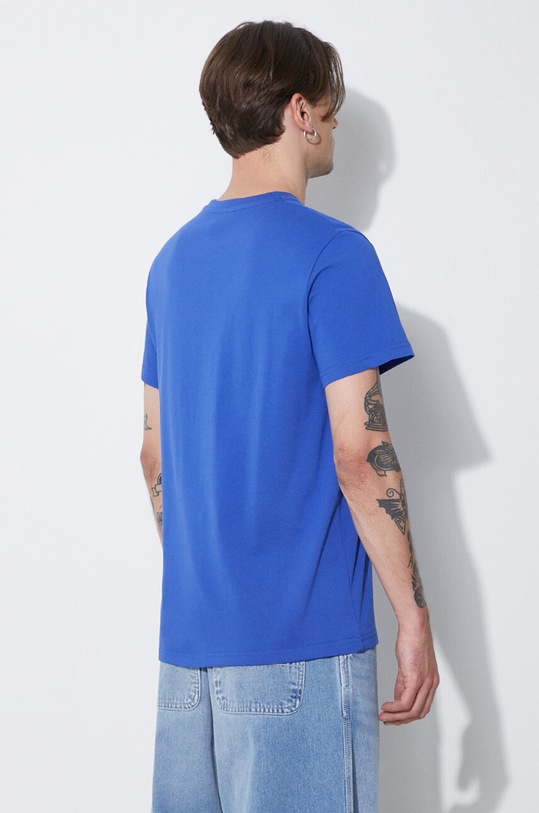 Clothing A.P.C. cotton t-shirt t-shirt raymond COEZC.H26840.TIC blue