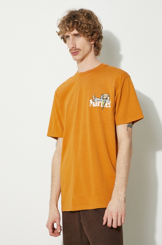 Clothing Market cotton t-shirt Better Call Bear T-Shirt 399001784 orange