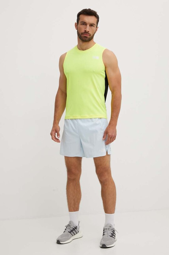 The North Face tricou sport Lightbright NF0A825PROH1 galben SS24