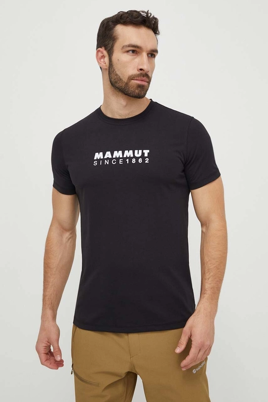 Mammut t-shirt sportowy Mammut Core czarny 1017.04023