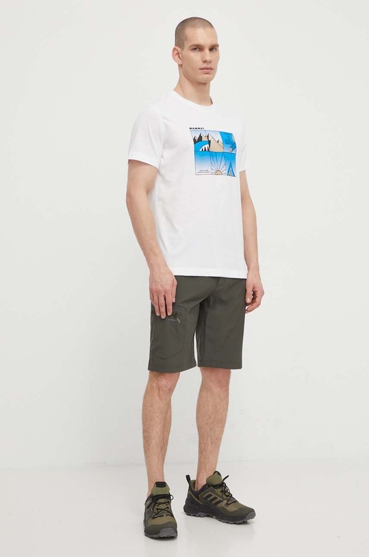 Mammut t-shirt 1017.04044 biały SS24