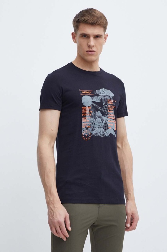 Mammut t-shirt Massone czarny 1017.05191